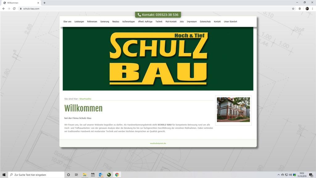 Homepage Werbeagentur Druckerei Stendal