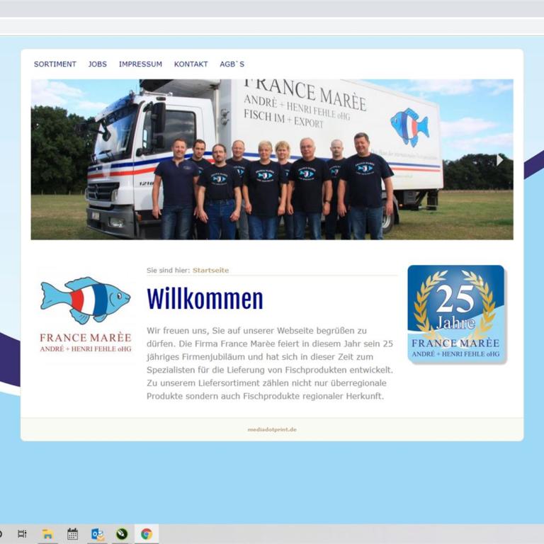 Homepage Werbeagentur Druckerei Stendal