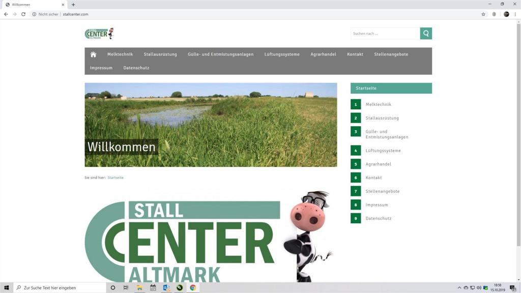 Homepage Werbeagentur Druckerei Stendal