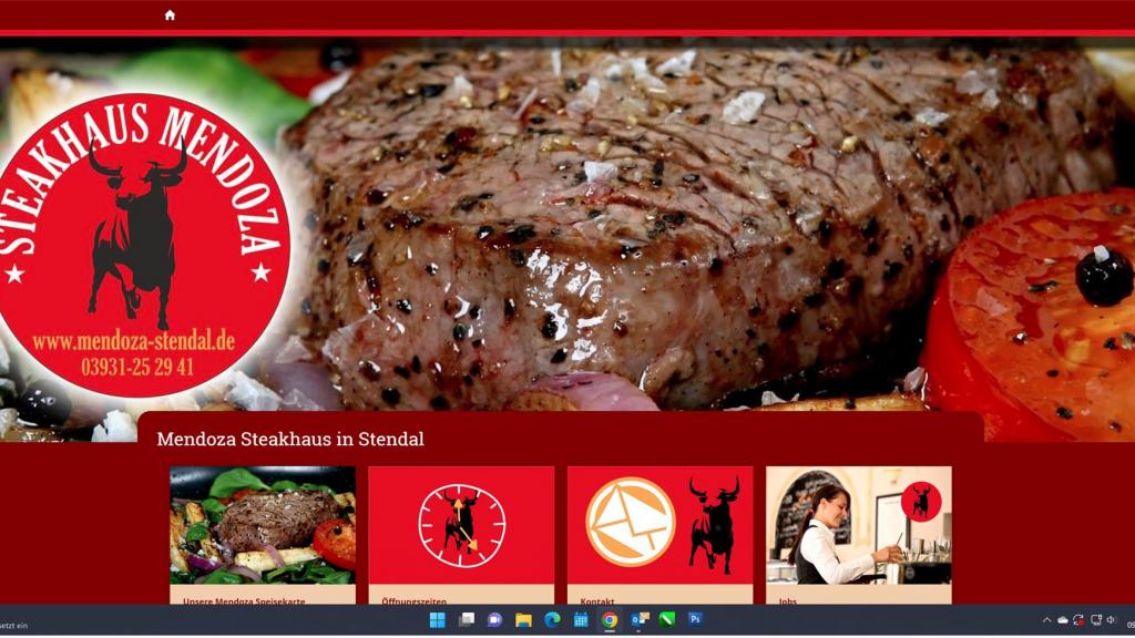 Homepage mendoza-stendal.de von Kluge-media