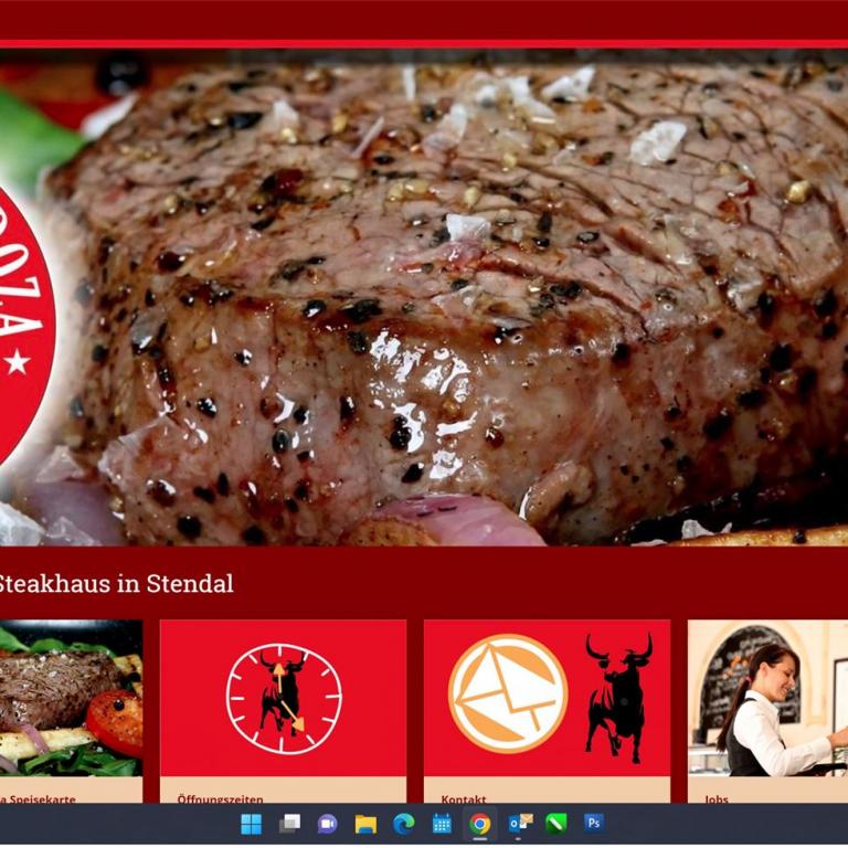 Homepage mendoza-stendal.de von Kluge-media